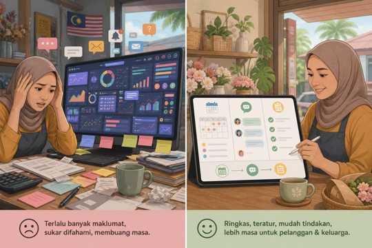 dashboard Teknologi Patut Mudahkan Kerja, Bukan Tambah Pening